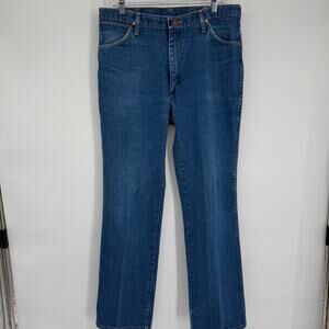 Vintage Wrangler Jeans Men’s 36 x 33 Straight Made In The USA Classic Denim